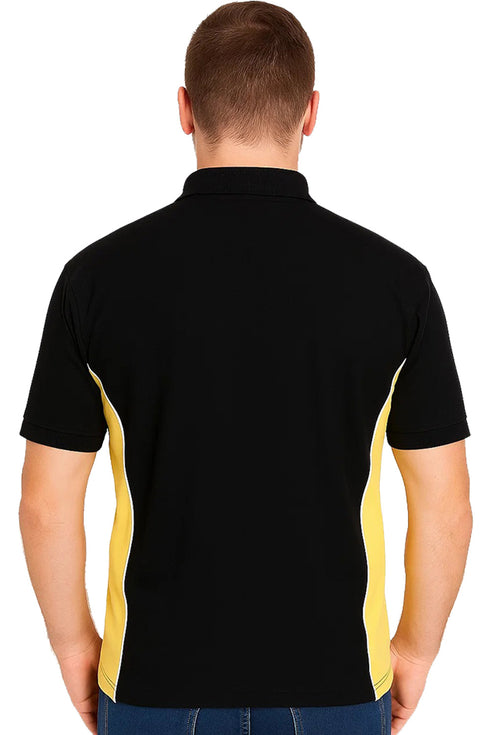 Mens Short Sleeve Polycotton Polo T-Shirts
