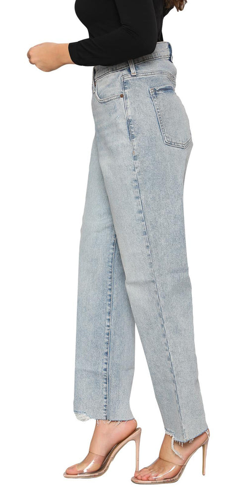 True Face Women's Chino Trousers Bleach Wash OG_W_Chino_0039A_BCHw_20