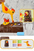 Wooden Magnetic Woodpecker Feeding Game | Preschool Learning Toy