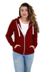 Women Polycotton Zipper Hoodie