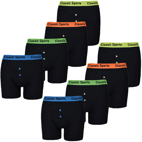 6 Pack Assorted Mens Neon Boxers