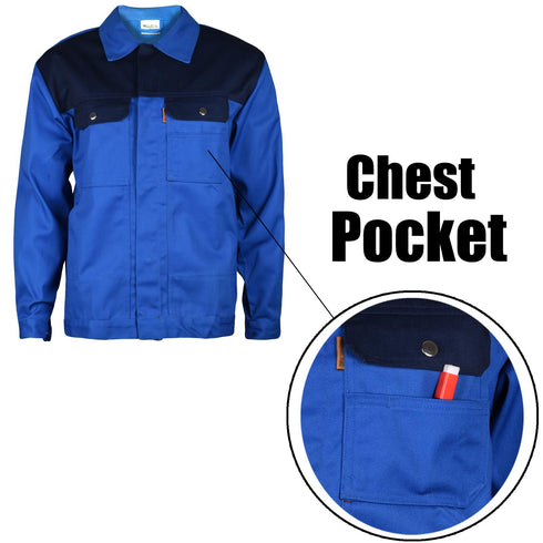 6 Pockets Polycotton Work Jacket