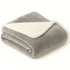 Plain Ultra Soft Sherpa Fleece Blankets – Reversible Plush Throws for Bed, Sofa & Home Decor