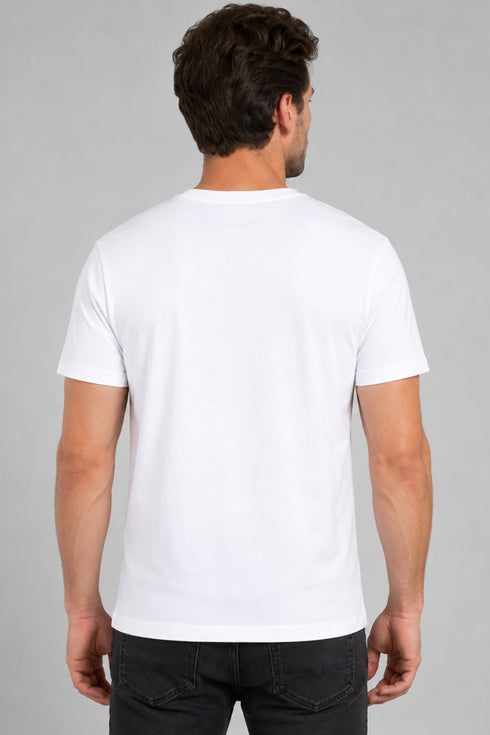 Fire Trap Mens Plain Cotton T-shirt
