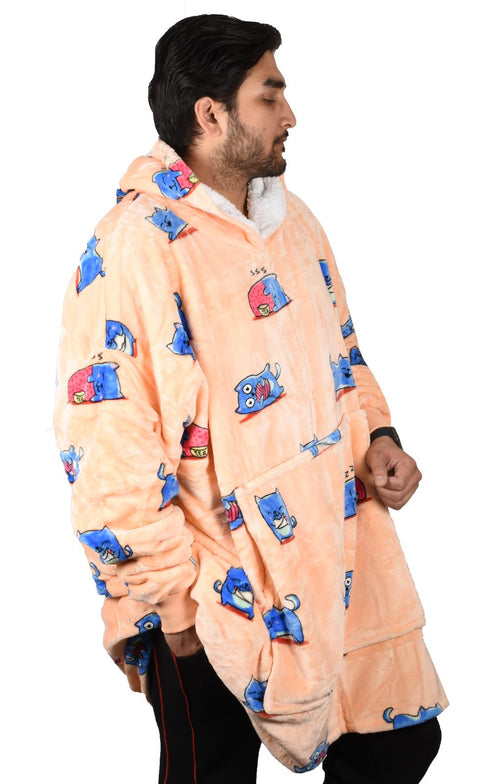 Cozy Unisex Blanket Hoodie - Ultimate Comfort and Warmth for All Genders