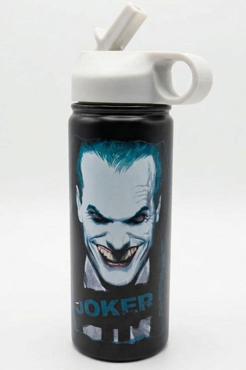 Printed Stainless Steel Water Bottle – Reusable Black Bottle with Harry Potter, Joker & Movie Designs
