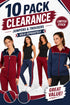 10 Pack Women’s Tracksuit Jumpers & Jogger Trousers - From £2.99 Per Unit