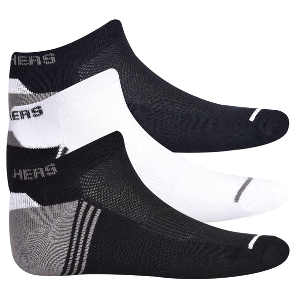 3 Pack Mens Ankle Socks