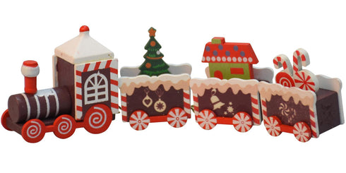 Christmas Train 4 Pack Assorted