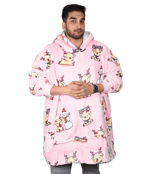 Cozy Unisex Blanket Hoodie - Ultimate Comfort and Warmth for All Genders