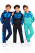 Kid's Sublimation Tracksuit - Hoodie and Open Hem Joggers