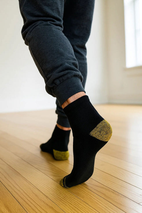 Men's Premier Work Socks – Heavy Duty, Cushioned, Antibacterial, Multi-Pack