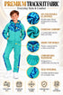 Kid's Sublimation Tracksuit - Hoodie and Open Hem Joggers