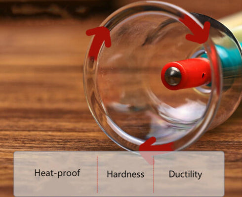 12 Pieces Cupping Therapy Set - Vaccuum Massage Cups