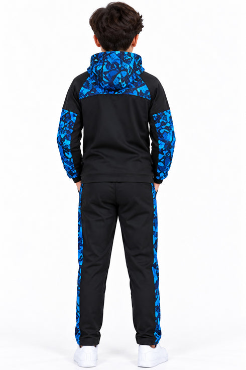 Kid's Sublimation Tracksuit - Hoodie and Open Hem Joggers