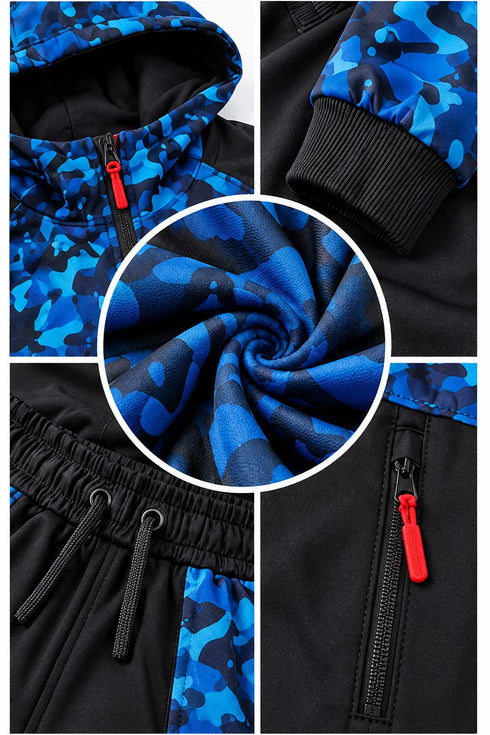 Kid's Sublimation Tracksuit - Hoodie and Open Hem Joggers