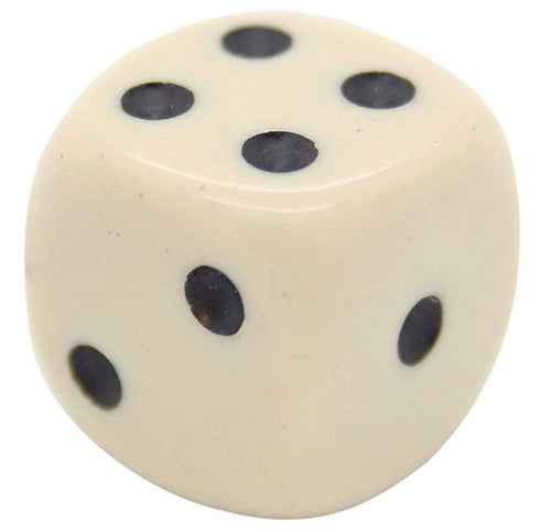 Six Sided Dotted Dice For Games
