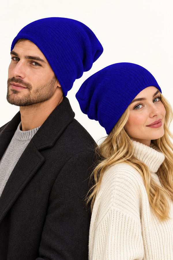 Woolly Plain Knit Insulation Hat