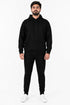 Men’s Pullover Hoodie Tracksuit Set - Fleece Jogging Suit
