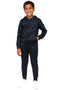 Kids Pullover Tracksuit Set – Hooded Top & Jogger Bottoms - Ages 7-14