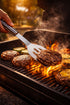 6 Piece BBQ Tool Set with Carry Case – Stainless Steel Grill Utensils