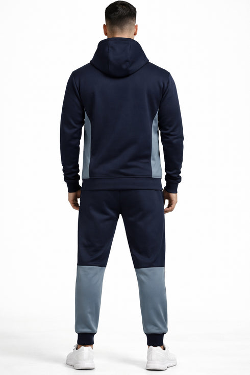 Men’s Zip-Up Tracksuit Set | Hooded Jacket & Joggers