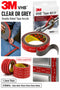 3M VHB Double Sided Acrylic Tape - Clear or Grey