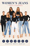 7 Pack Women’s Jeans Mixed Styles & Sizes - From £2.85 Per Unit