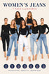 7 Pack Women’s Jeans Mixed Styles & Sizes - From £2.85 Per Unit