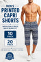 Mens French Terry Summer Shorts - 10/20 Pack - From £3.24 Per Unit