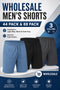 Men's Drawstring Shorts Bulk Pack (44 or 88) - From £3.25 Per Unit