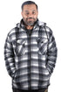 Mens Sherpa Fur Lined Hoodie