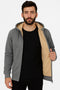 Men’s Fleece-Lined Zip Up Hoodie – Warm Winter Sherpa Jacket with Hood