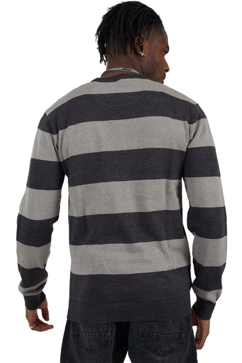 Mens Cotton Striped Jumper