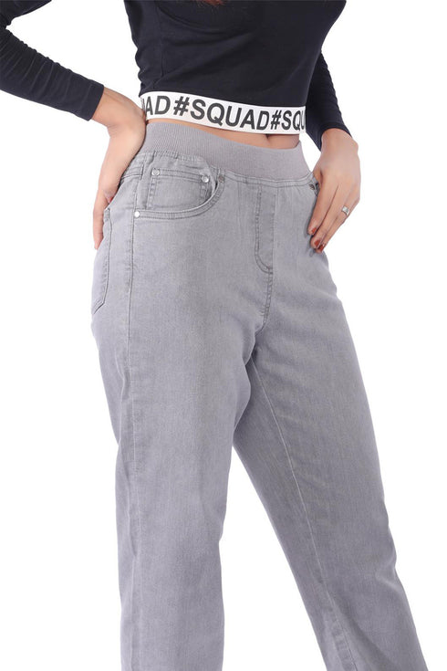 Women’s High-Waist Straight Fit Pants