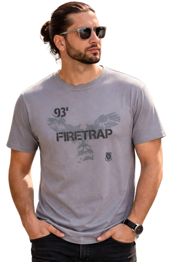 Fire Trap Mens Cotton Short Sleeve T-shirt