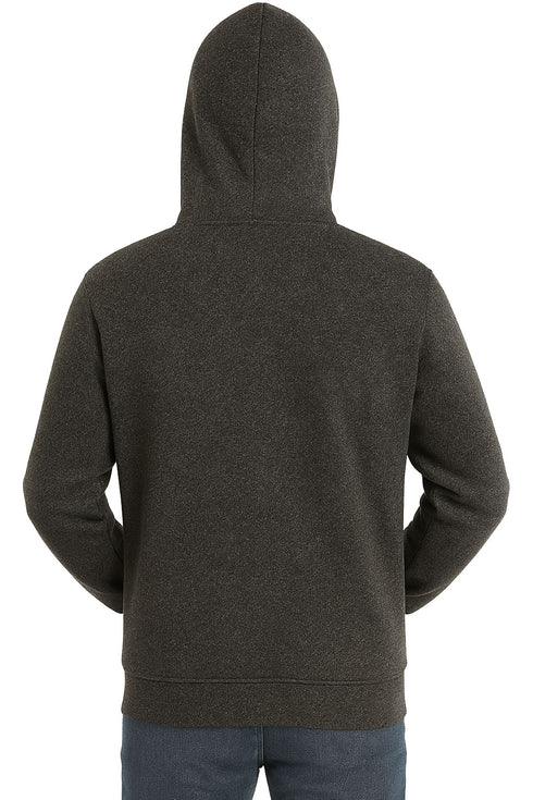 Men’s Fleece Lined Hoodie with Inner Pocket – Warm Winter Zip Up Sweatshirt Jacket