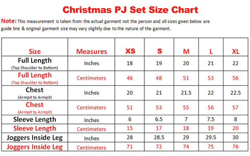 Womens Merry Christmas Printed Pyjamas Set