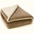 Plain Ultra Soft Sherpa Fleece Blankets – Reversible Plush Throws for Bed, Sofa & Home Decor