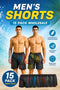 15 Pack Men’s Swim & Athletic Shorts Wholesale - From £2.66 Per Unit