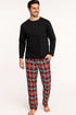 Mens Long Sleeve Lounge Set - Pyjama Set