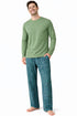 Mens Long Sleeve Lounge Set - Pyjama Set