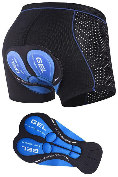Men’s Padded Cycling Shorts with 3D Gel Cushion
