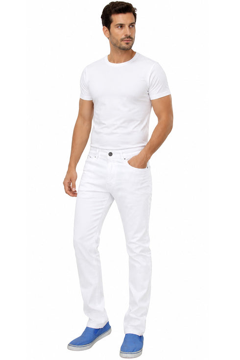 2 Pack Men’s Branded White & Grey Pants - From £7.49 Per Unit