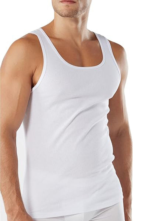 Mens Ribbed Vest - XL