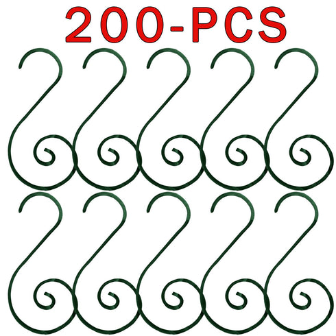 S-Shaped Ornament Bauble Hanging Metal Hooks