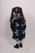 Kids Oversized Navy Blue Blanket Hoodie