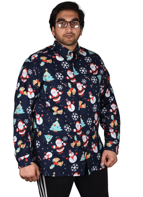 Mens Long Sleeve XMAS Shirts