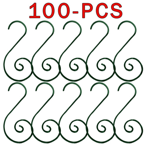 S-Shaped Ornament Bauble Hanging Metal Hooks