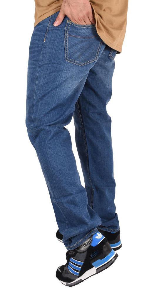 Gaffer Men's Jeans GFR_M_Jean_614A-BTN_BLU_34R